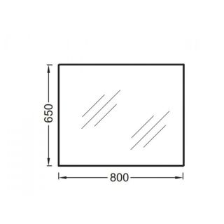 Зеркало 80 см  Jacob Delafon OLA EB1098-RU